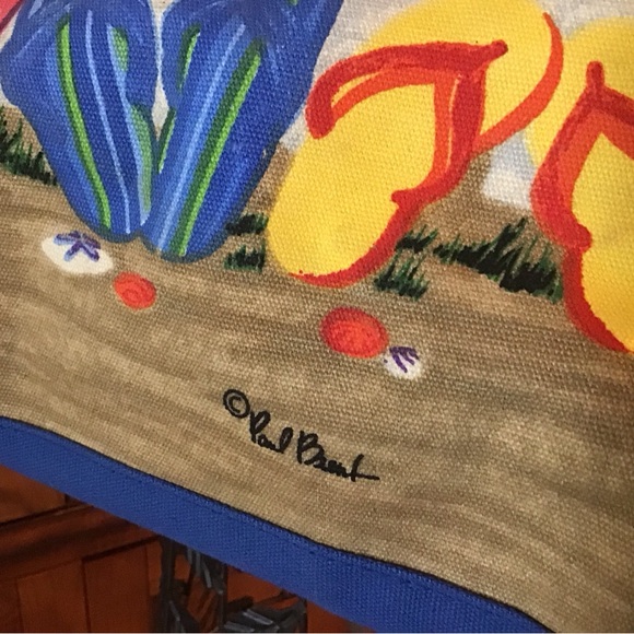 Artist Paul Brent Flip Flop Tote - Picture 10 of 16